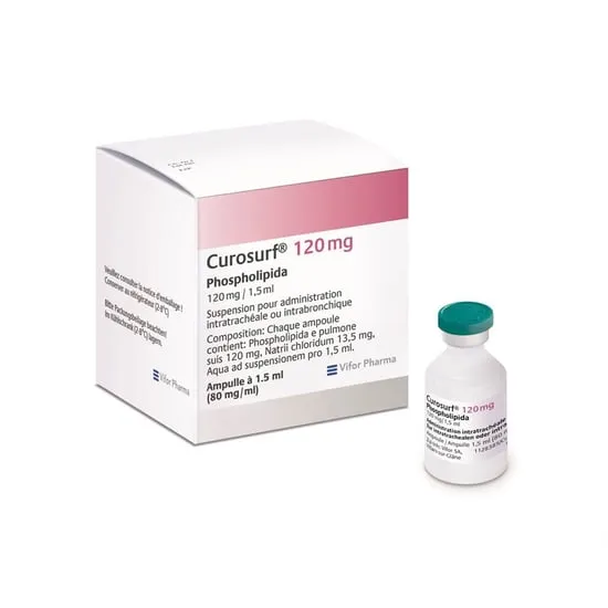 Curosurf 120 suspension for endotracheopulmonary instillation