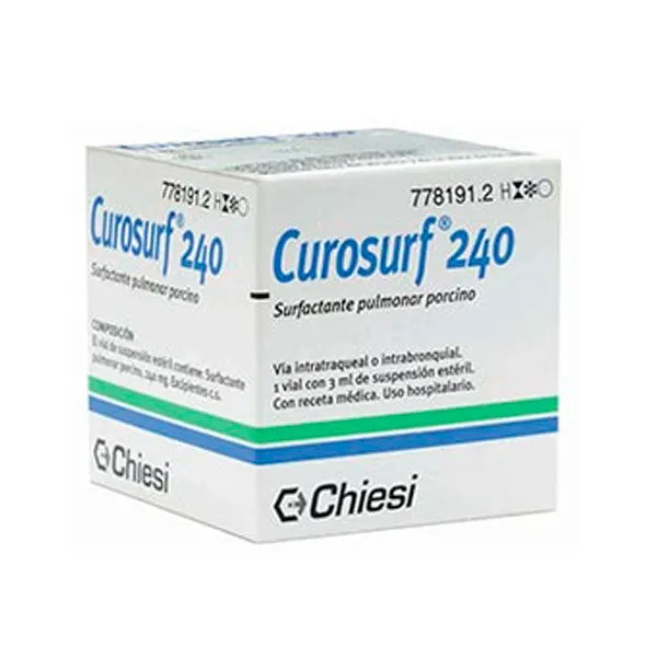 Curosurf 240 suspension for endotracheopulmonary instillation