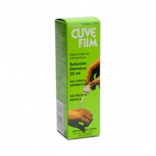 Cuvefilm 10 mg/ml soluzione cutanea soluzione, cutanea