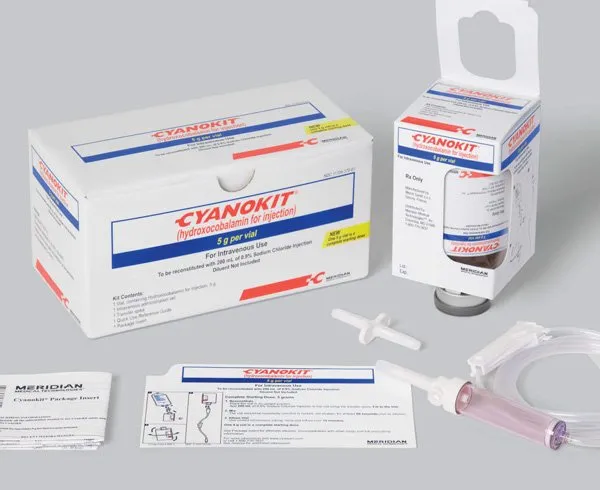 Cyanokit 5 g polvere per soluzione per infusione polvere per soluzione per infusione