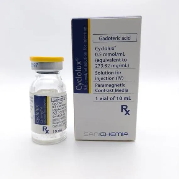 CYCLOLUX 0,5 MMOL/ML SOLUCION INYECTABLE EFG SOLUCIÓN INYECTABLE