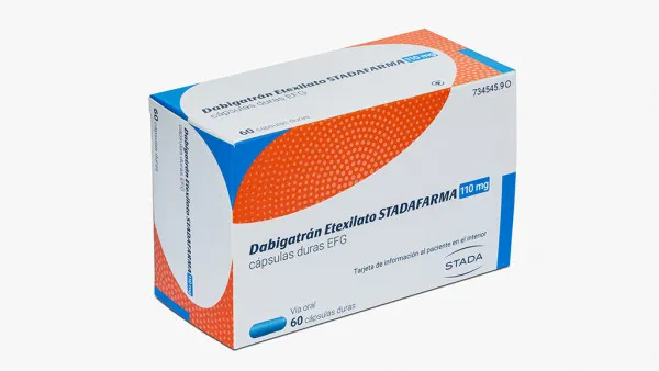 Dabigatrano etexilato Pensà 110 mg capsule rigide EFG capsule, rigide