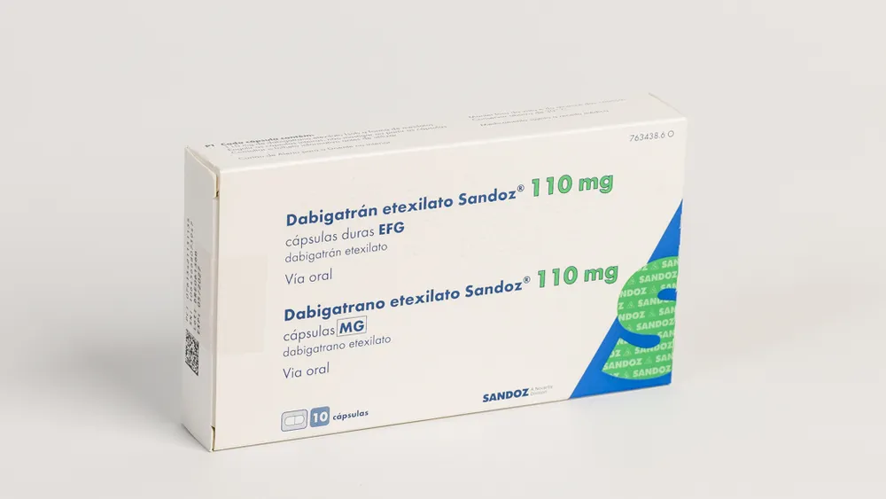 Dabigatran etexilate Sandoz 110 mg hard capsules EFG capsules, hard
