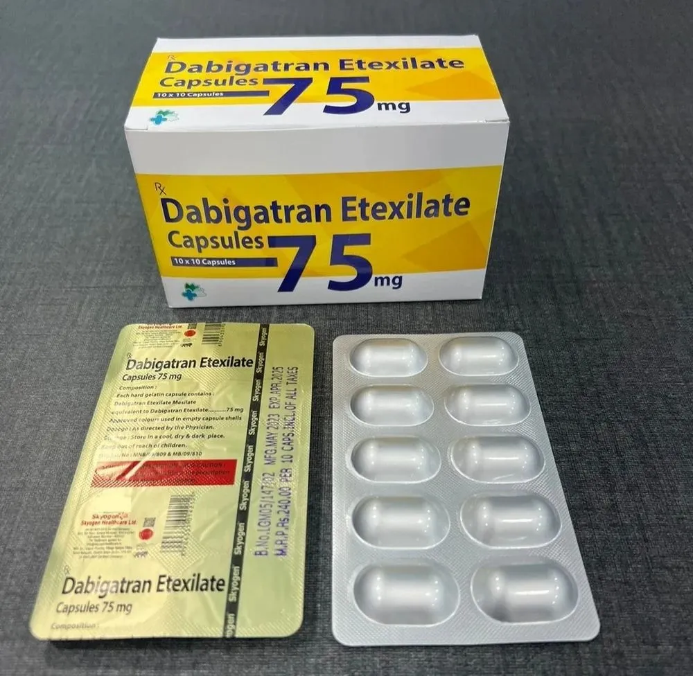 Dabigatran etexilato Teva 75 mg capsule rigide EFG capsule, rigide