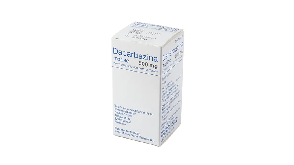 Dacarbazine medac 500 mg powder for solution for infusion powder for solution for infusion