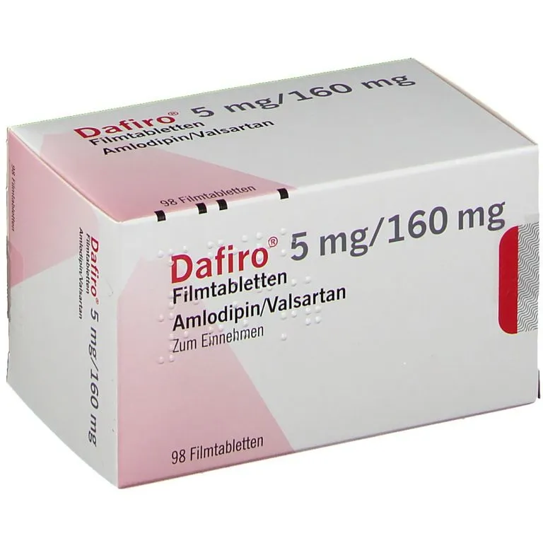 Dafiro 5 mg/160 mg film-coated tablets tablets, film-coated