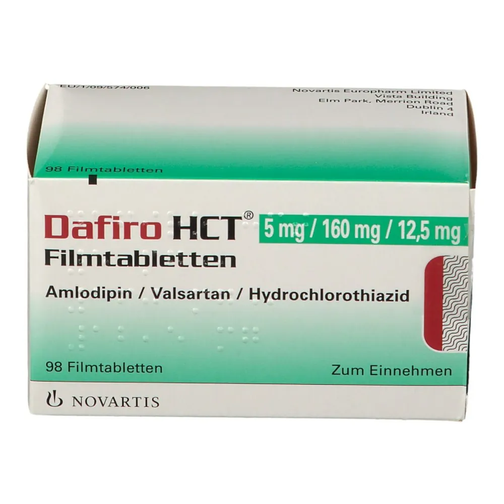 Dafiro HCT 5 mg/160 mg/12.5 mg film-coated tablets tablets, film-coated