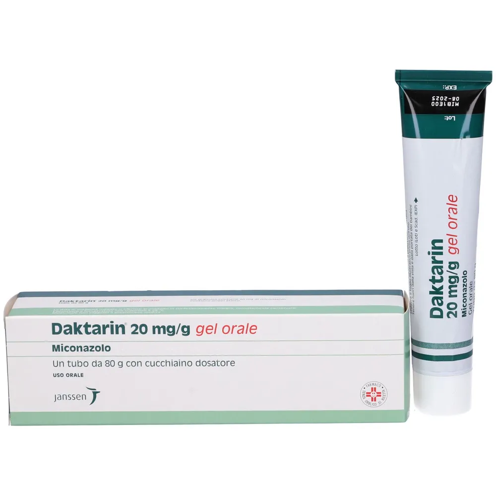 Daktarin 20 mg/g oral gel gel, oral