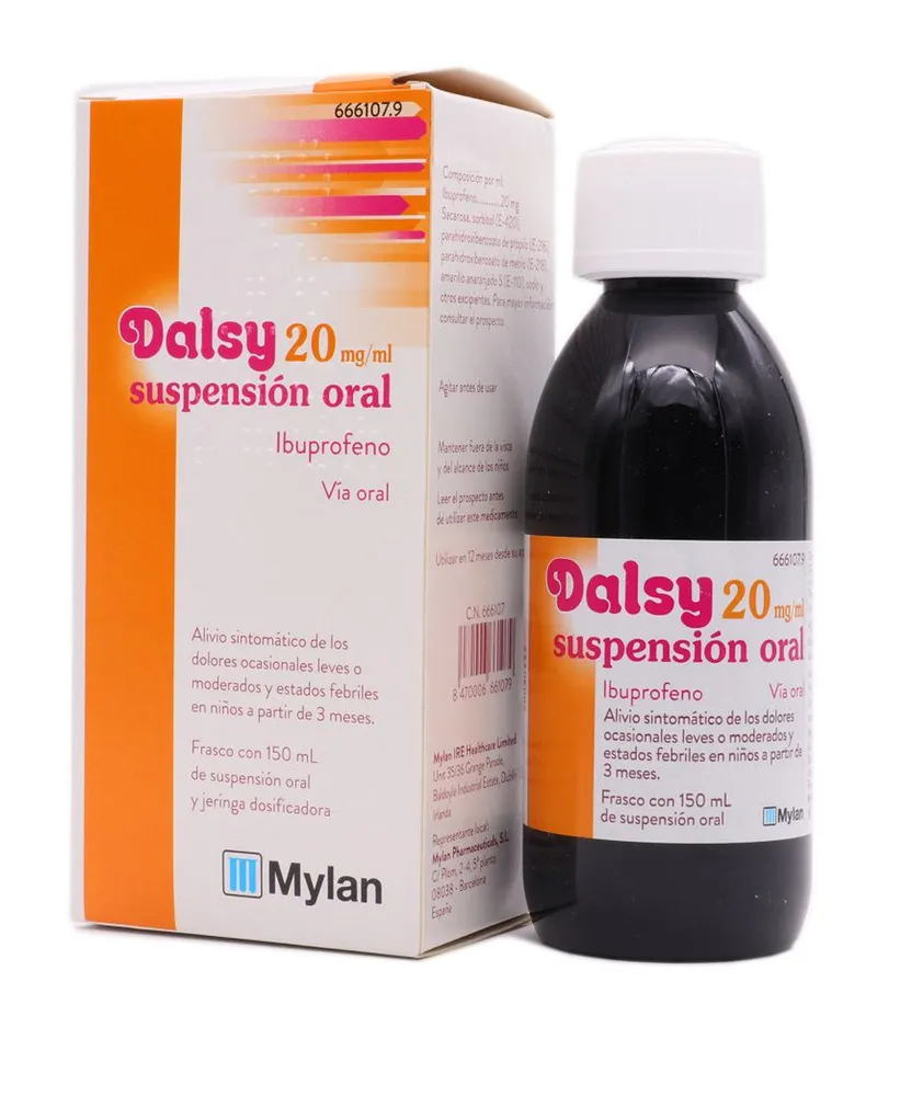 Dalsy 20 mg/ml oral suspension suspension, oral