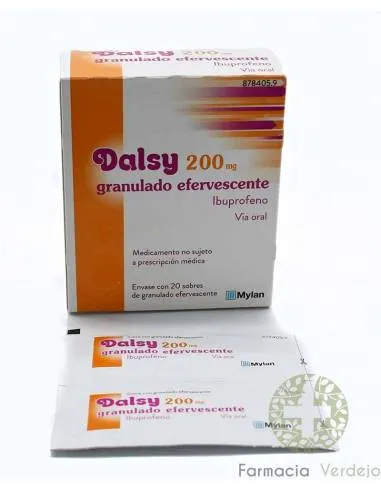 Dalsy 200 mg effervescent granules granules, effervescent