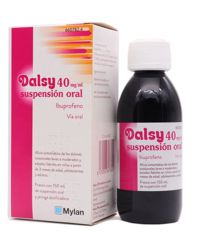 Dalsy 40 mg/ml oral suspension suspension, oral