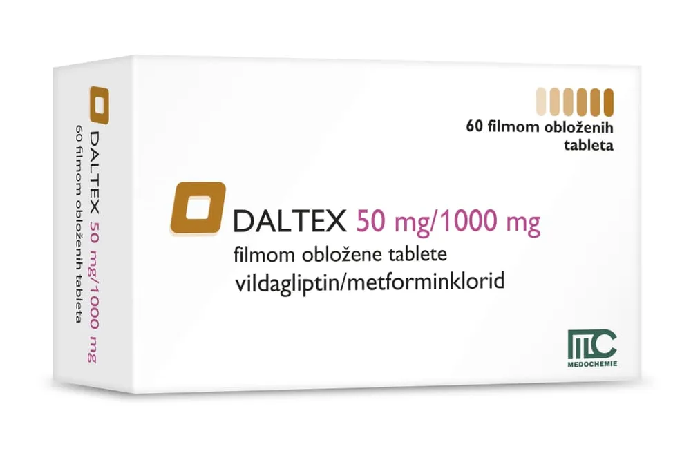 Daltex 50 mg/1000 mg film-coated tablets EFG tablets, film-coated