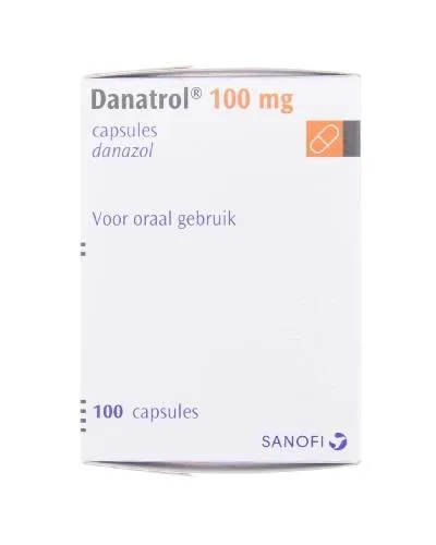 Danatrol 100 mg capsule capsule, rigide