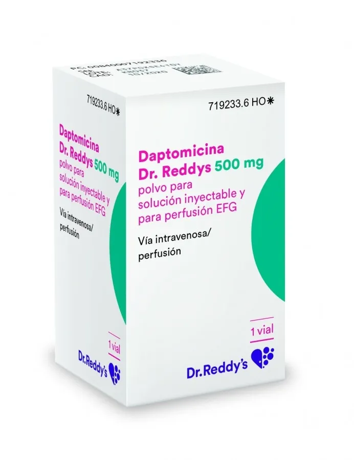 Daptomicina Sala 500 mg polvere per soluzione iniettabile e per infusione EFG polvere per soluzione iniettabile e per perfusione