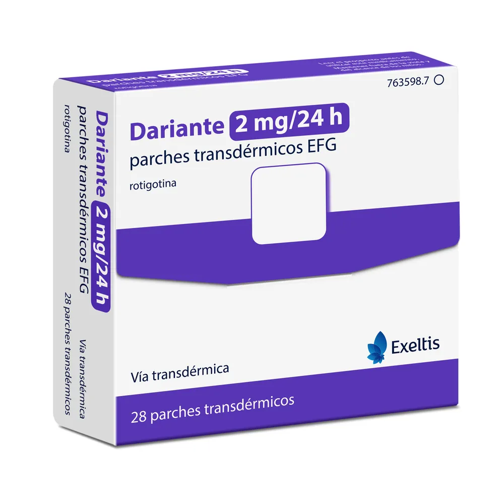 Dariente 2 mg/24 ore cerotti transdermici EFG cerotto transdermico
