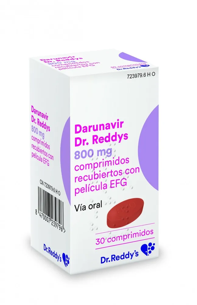 Darunavir Tarbis 800 mg film-coated tablets EFG tablets, film-coated