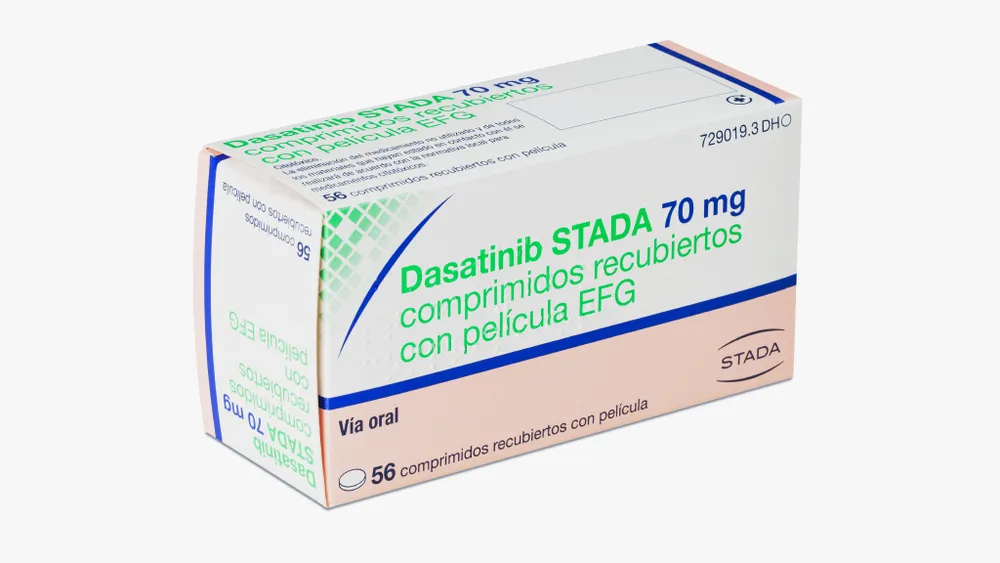 Dasatinib Stada 70 mg film-coated tablets EFG tablets, film-coated