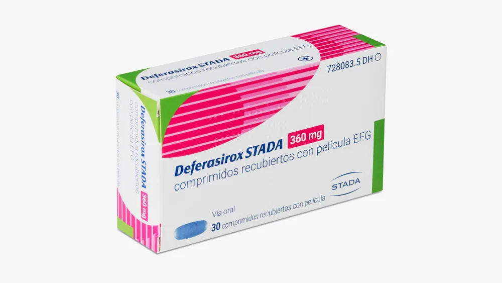 Deferasirox Stada 360 mg film-coated tablets EFG tablets, film-coated