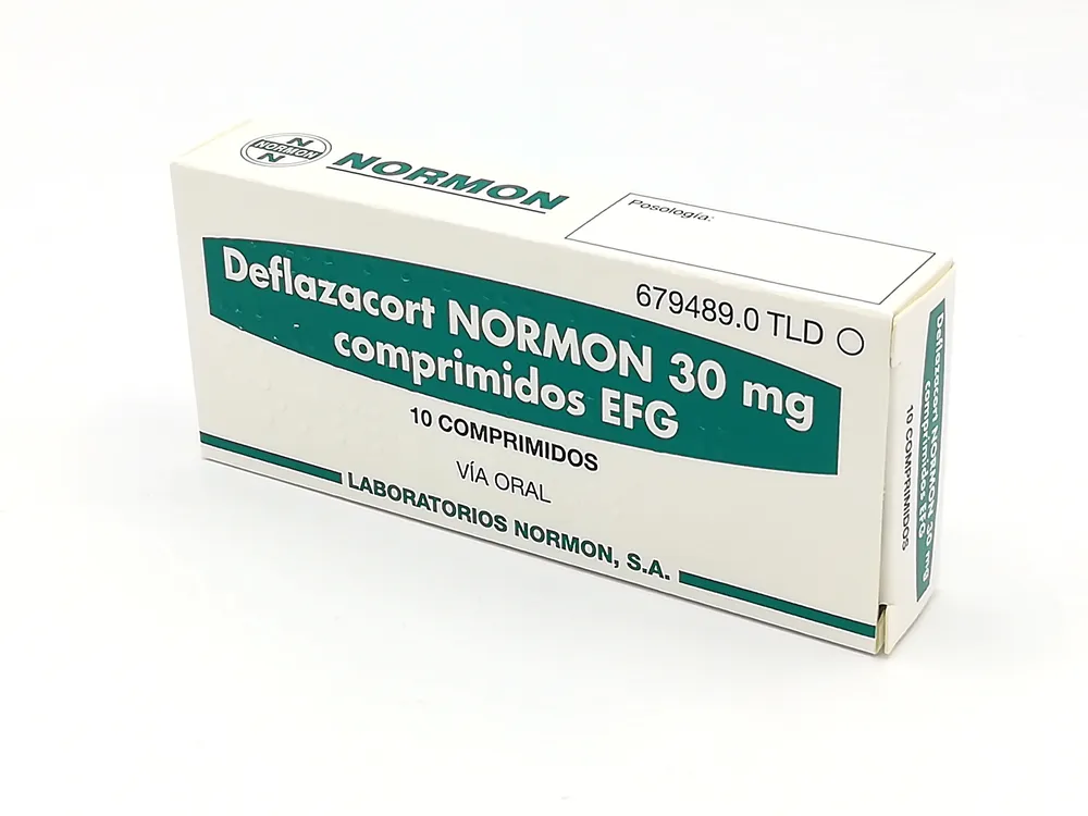 Deflazacort Normon 30 mg tablets EFG tablets