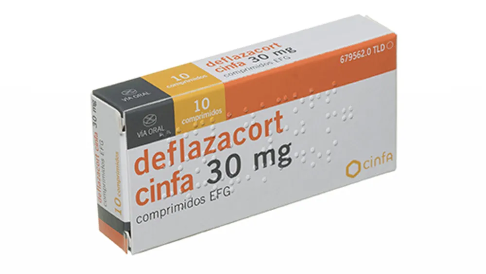 Deflazacort Vir 30 mg tablets EFG tablets