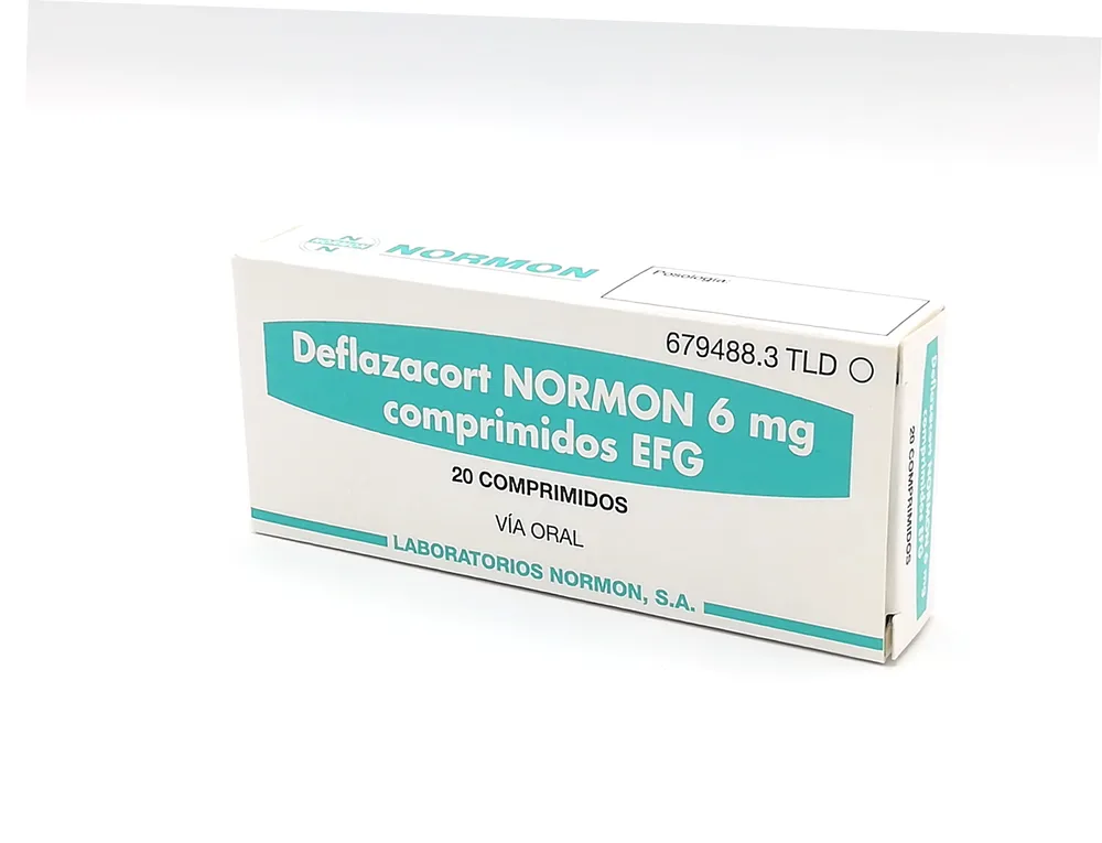 Deflazacort Vir 6 mg tablets EFG tablets