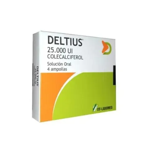 Deltius 25.000 UI hard capsules capsules, hard