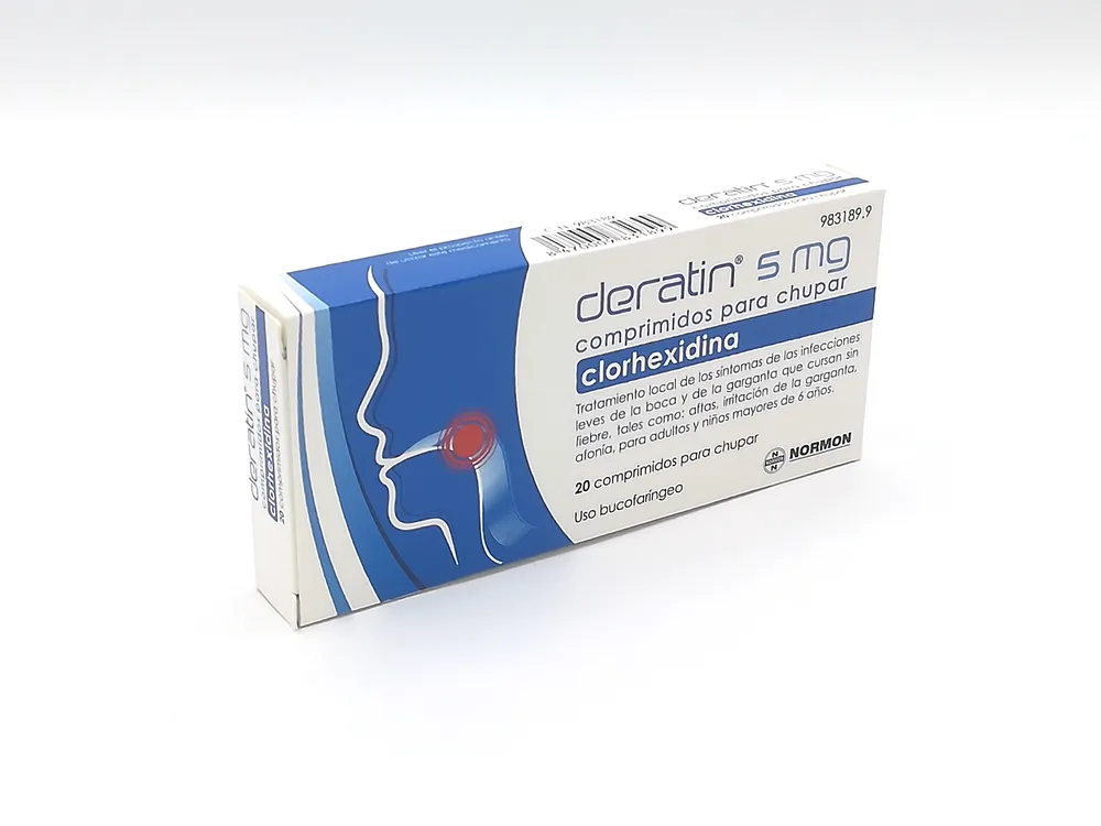 Deratin 5 mg compresse per sospensione orale compresse per uso orale