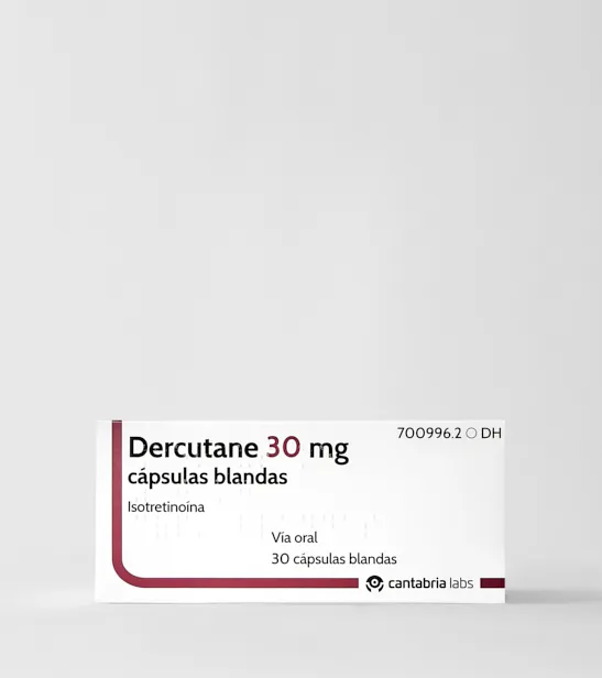 Dercutane 30 mg soft capsules capsules, soft gelatin