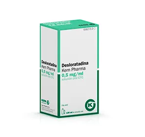 Desloratadine Kern Pharma 0.5 mg/ml oral solution EFG solution, oral