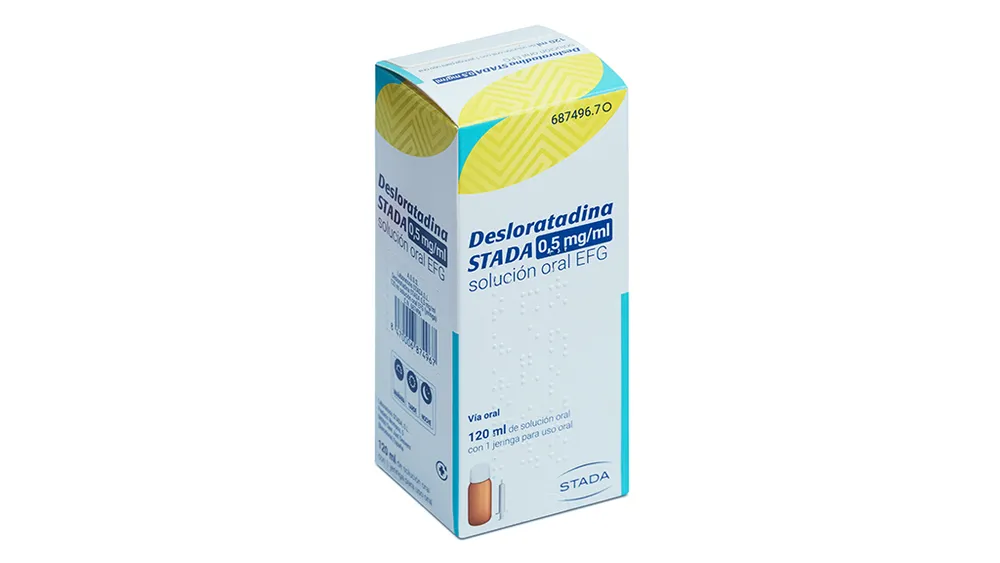 Desloratadine STADA 0.5 mg/ml oral solution EFG solution, oral