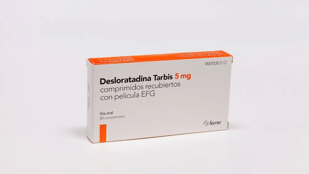Desloratadine Tarbis 5 mg film-coated tablets EFG tablets, film-coated