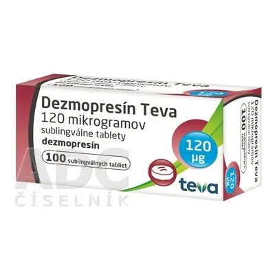 Десмопрессин Тева 120 мкг таблетки подъязычные ЕФГ таблетки сублингвальные