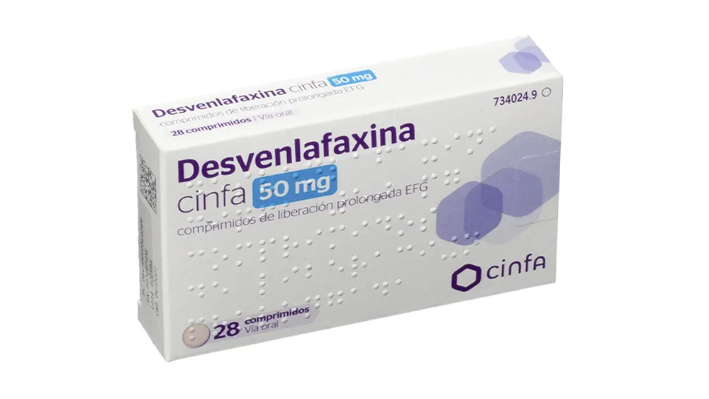 Desvenlafaxine Cinfa 50 mg prolonged-release tablets EFG tablets, prolonged-release