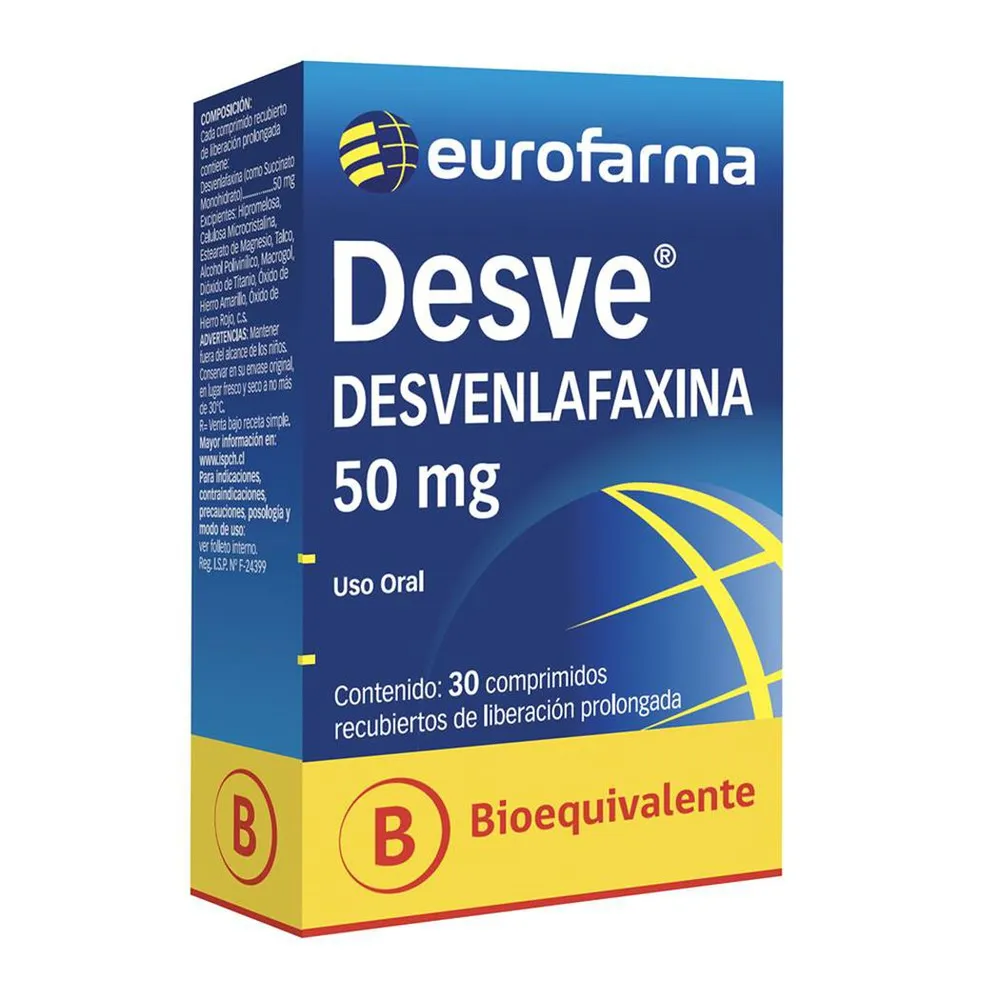 Desvenlafaxine Neuraxpharm 50 mg prolonged-release tablets EFG tablets, prolonged-release
