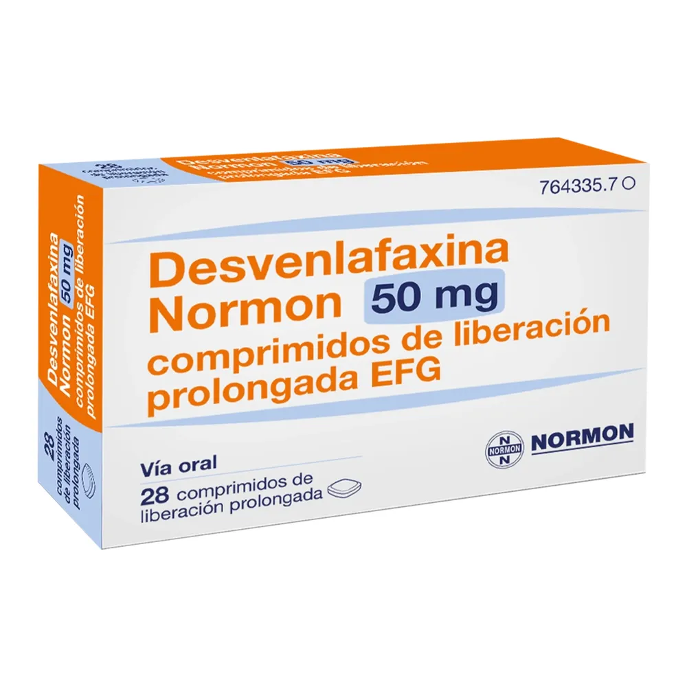 Desvenlafaxina Normon 50 mg compresse a rilascio prolungato EFG compresse, a rilascio prolungato