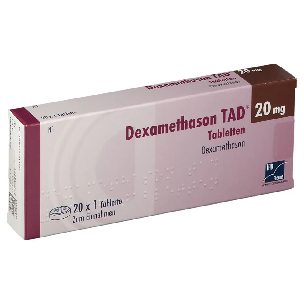 Dexamethasone TAD 20 mg tablets tablets
