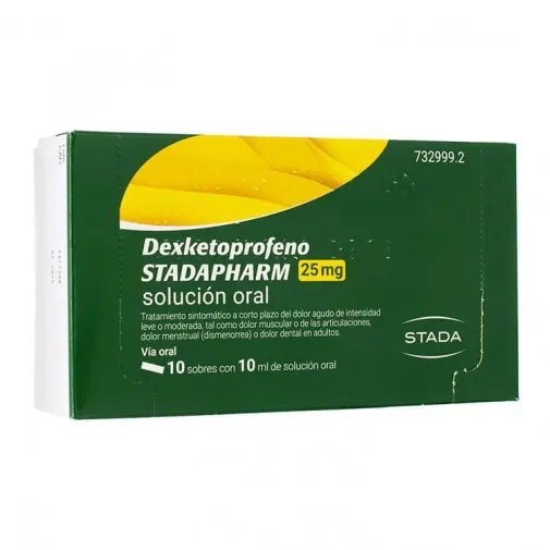 Dexketoprofeno Aurovitas Pharma 25 mg soluzione orale soluzione, orale in bustina