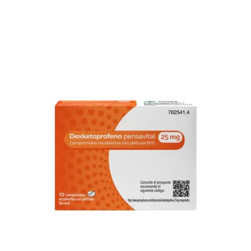 Dexketoprofen Pensavital 25 mg film-coated tablets EFG tablets, film-coated