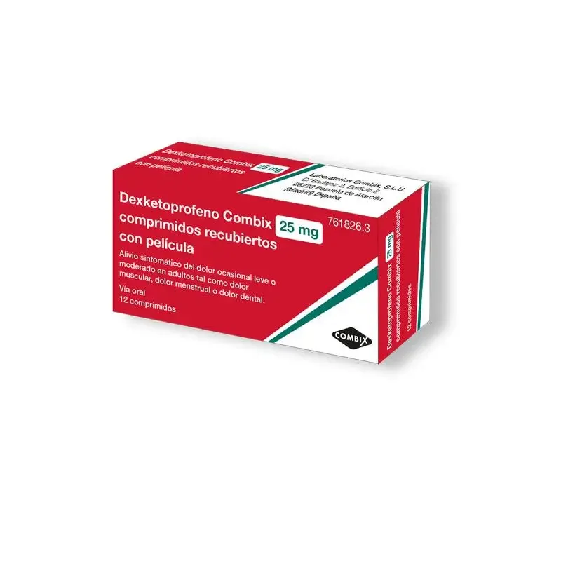 Dexketoprofen Pharma Combix 25 mg film-coated tablets EFG tablets, film-coated