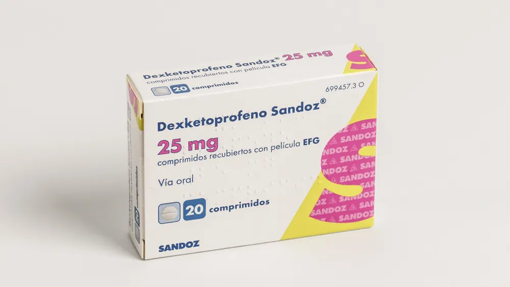 Dexketoprofen Sandoz 25 mg film-coated tablets EFG tablets, film-coated