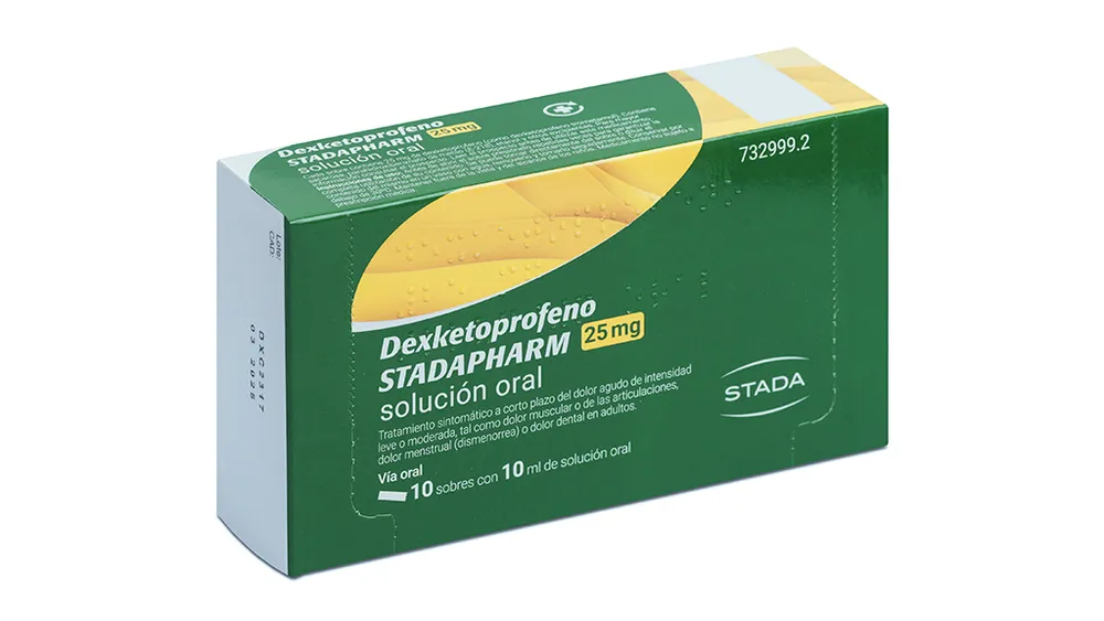 Dexketoprofen Stadapharm 25 mg oral solution EFG solution, oral
