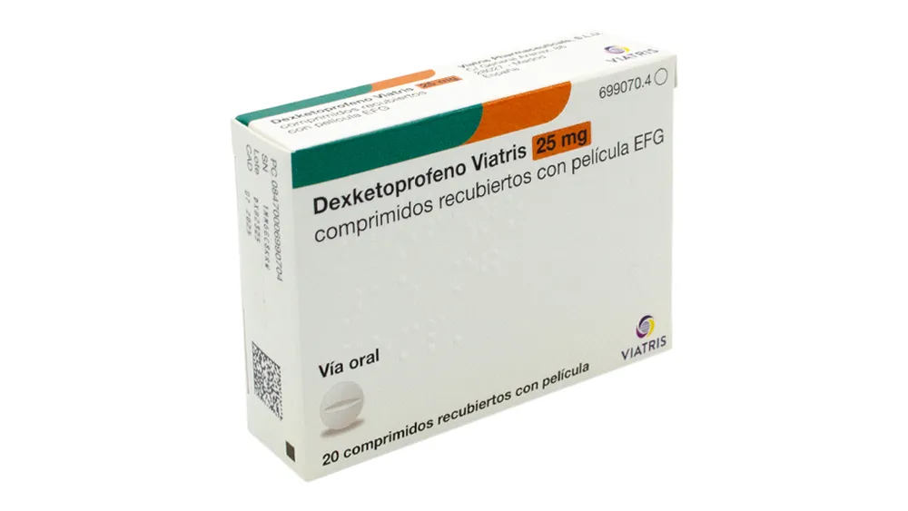 Dexketoprofen ViatriS 25 mg film-coated tablets EFG tablets, film-coated