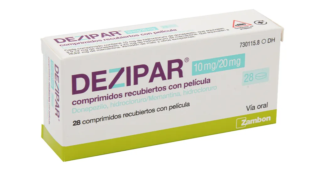 DEZIPAR 10 MG/20 MG COMPRIMIDOS RECUBIERTOS CON PELICULA COMPRIMIDO RECUBIERTO CON PELÍCULA