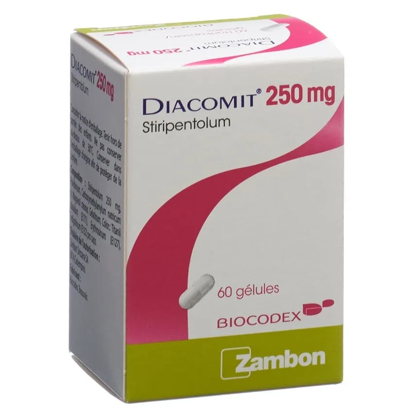 Diacomit 250 mg hard capsules capsules, hard
