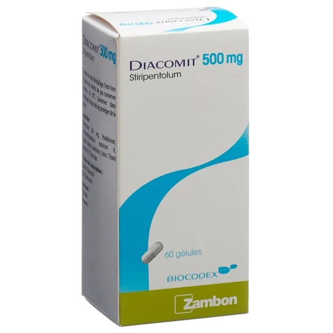 Diacomit 500 mg hard capsules capsules, hard