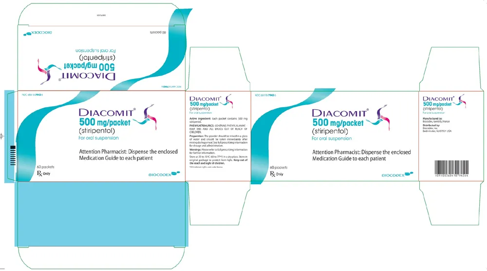 Diacomit 500 mg powder for oral suspension powder for preparation of oral suspension