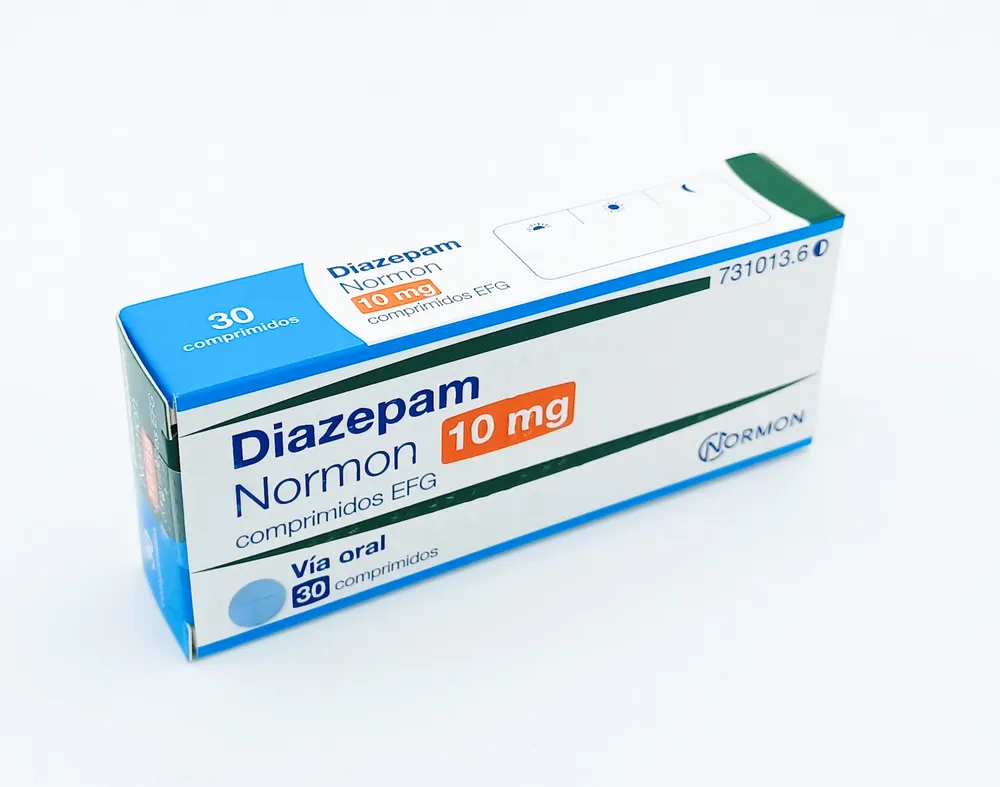 Diazepam Normon 10 mg tablets EFG tablets