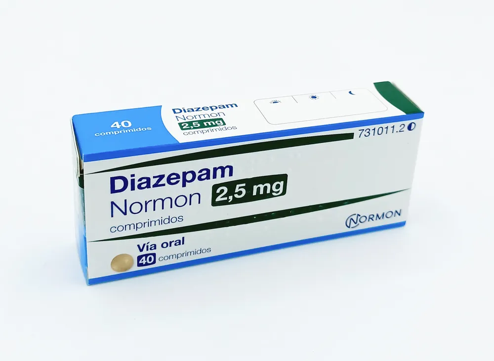 DIAZEPAM NORMON 2,5 MG COMPRIMIDOS COMPRIMIDO
