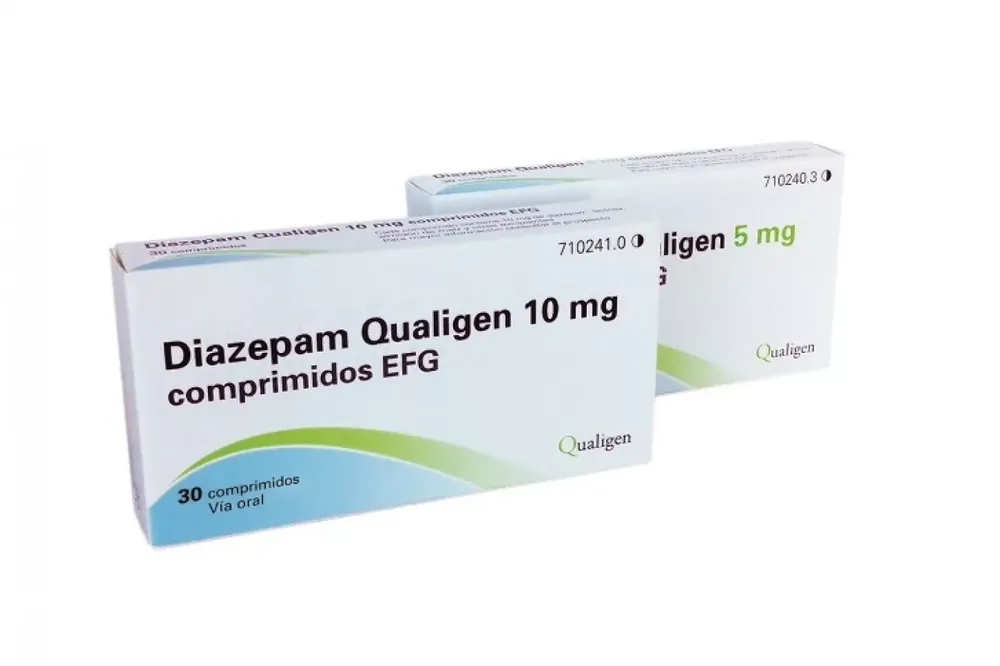 Diazepam Qualigen 10 mg tablets EFG tablets