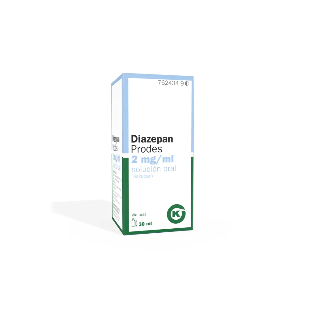 Diazepan Prodes 2 mg/ml soluzione orale gocce, orali in soluzione